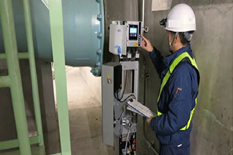 水道水インフラ設備の巡回点検